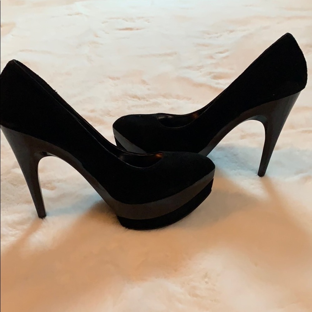 Black heels